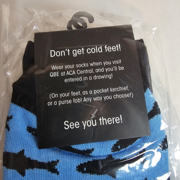 Seattle Skyline & Fish Socks 3 Pair NEW in Packages - Picture 6 of 7